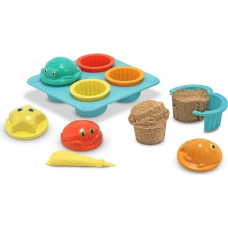 Melissa & Doug Melissa&Doug Sand Set Art.16431 Smilšu formiņas