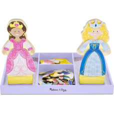 Melissa & Doug Melissa&Doug Magnetic Dress Up Princess Art.40321 Magnētisko apģerbu komplekts Saģērb mani