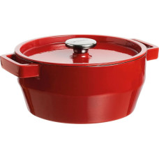 Pyrex Katls 6.3L PYREX apaļš čuguna/Ø28cm/sarkans