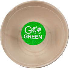 Gogreen Kompostējamās cukurniedru bļodiņas 1100ml 5 gab./ 0,16kg