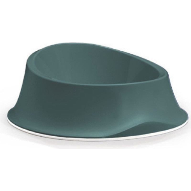 Stefanplast Barības bļoda Chic 0,65L 22x22x8,6cm zaļa