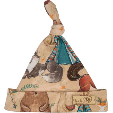 Baby In World BABY 01265 Czapka niemowlęca Smerfetka Boho Boy 7-12m