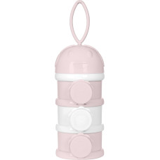 Milk powder dispenser 3-layer Pink