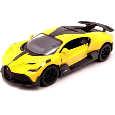 Kinsmart mänguauto, Bugatti Divo, kollane