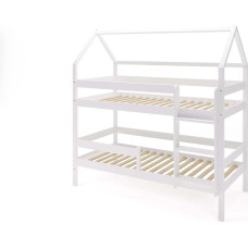 Yappy Kids YappyEden house bunk bed 200-90cm, white