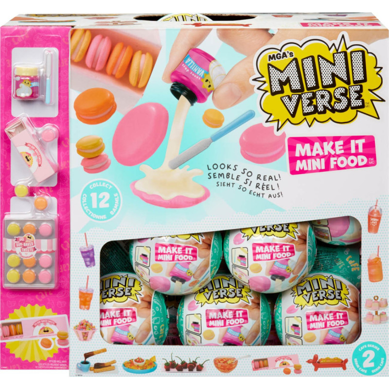 MGA 591818EUC MGAs Miniverse- Make It Mini Foods: Cafe in PDQ Series 2A