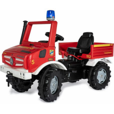 Rolly Toys Unimog Mercedes Benz Samochód na pedały Straż + Kogut