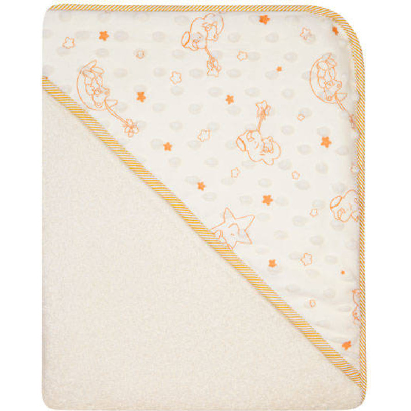 Duet Baby vannilina 651 Frotee - Minky 100x100 - ECRU