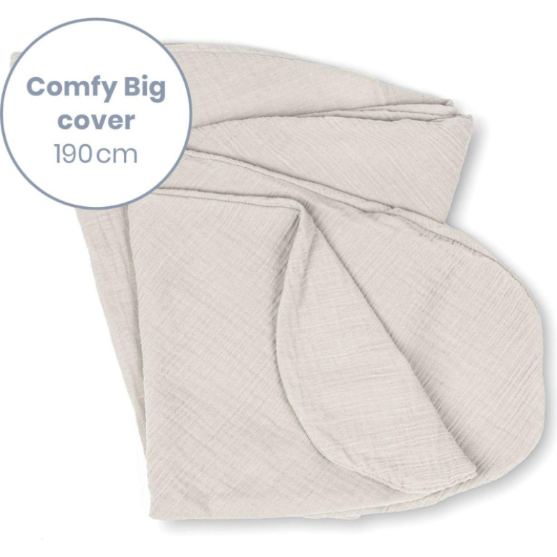 Doomoo Comfy Big imetamispadja kate, Tetra Almond