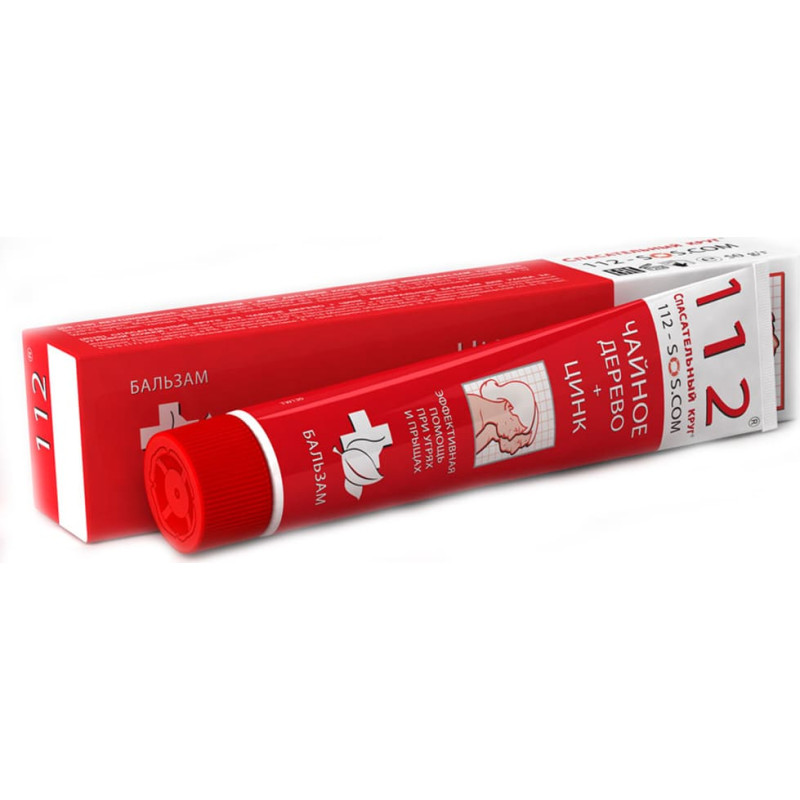 Dr Retter Ec 112 Tea Tree & Zinc balm, 50 g (for acne-prone skin care)