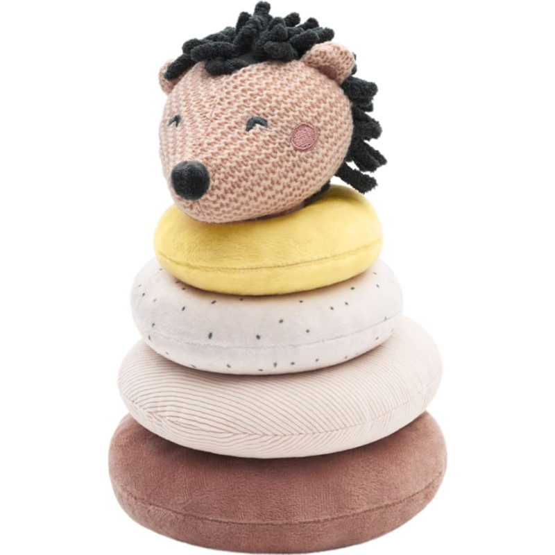 Stacking tower toy Hedge-hugs