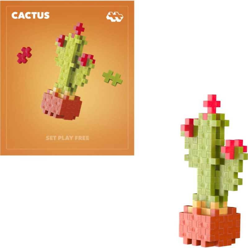 Plus Plus ehitusklotsid TAIMED &ndash; kaktus