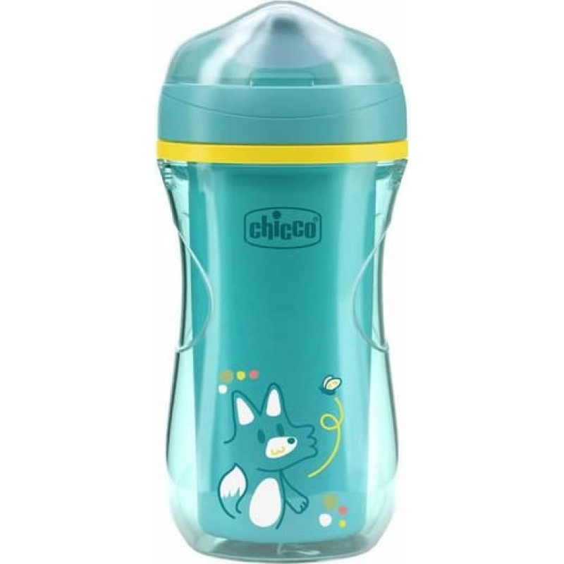 Chicco 180714 THERMAL MUG 266ML HARD MOUTHPIECE 14+ TURQUOISE