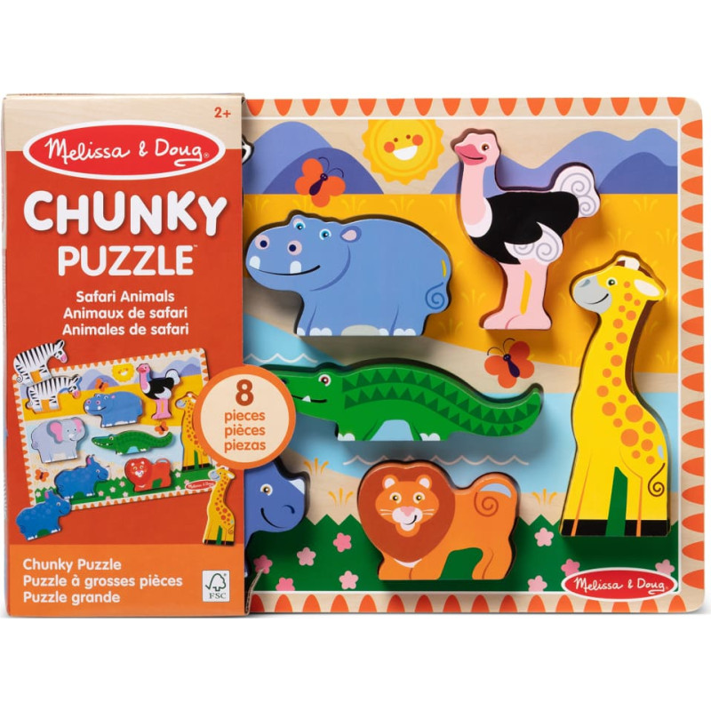 Melissa & Doug Dėlionė &bdquo;Safaris&ldquo;