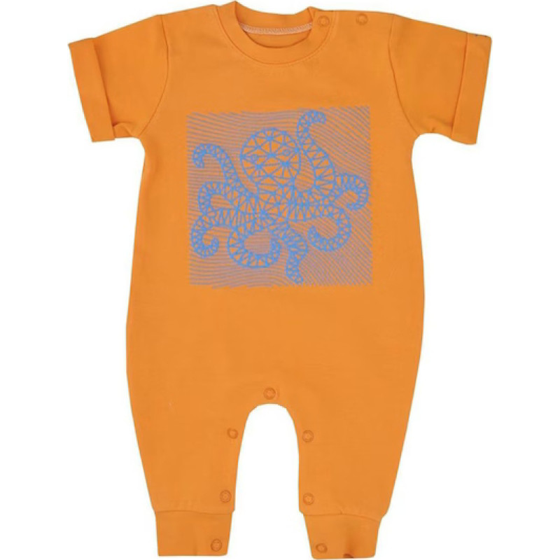 Koala Baby Rompers vasaras "OCTOPUS" 74 cm KoalaBaby 08-535 orange