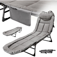 LUARO kokkupandav välivoodi / lamamistool 200 × 64 cm