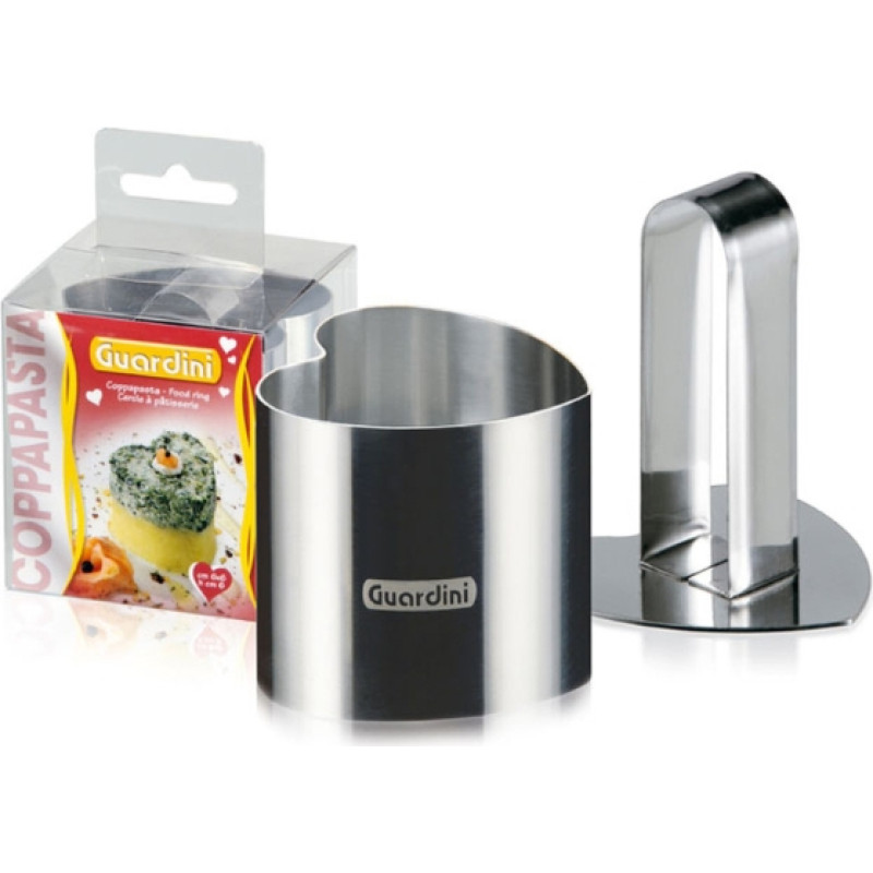 Guardini Pārtikas gredzens sirds formas ar stampu 6x6x6cm