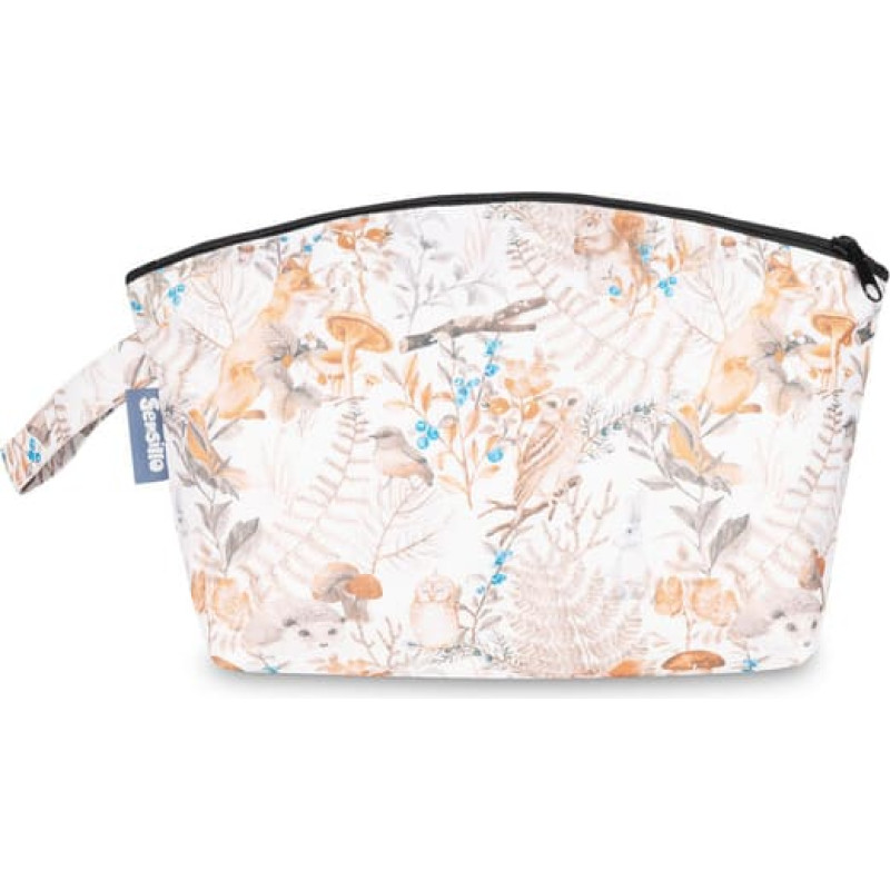 Sensillo TOILETRY BAG GREY FALL FOREST