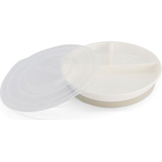Twistshake Divided Plate 6+m White 78177