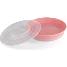 Twistshake Plate 6+m Pastel Pink 78159