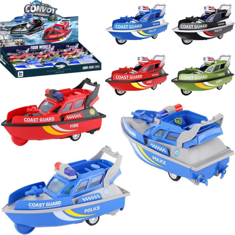 ŁÓDKA MOTORÓWKA STRAŻ PRZYBRZEŻNA 4 WZOR