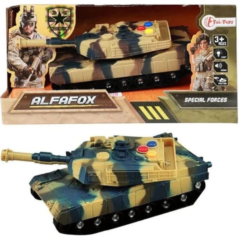 Tank Alfafox heliga, 17 cm