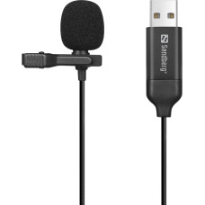 Sandberg 126-40 Streamer USB Clip Microphone