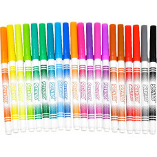 Dumel SCENTOS ST 20435 lõhnastatud viltpliiatsid – värvilised, 20 tk