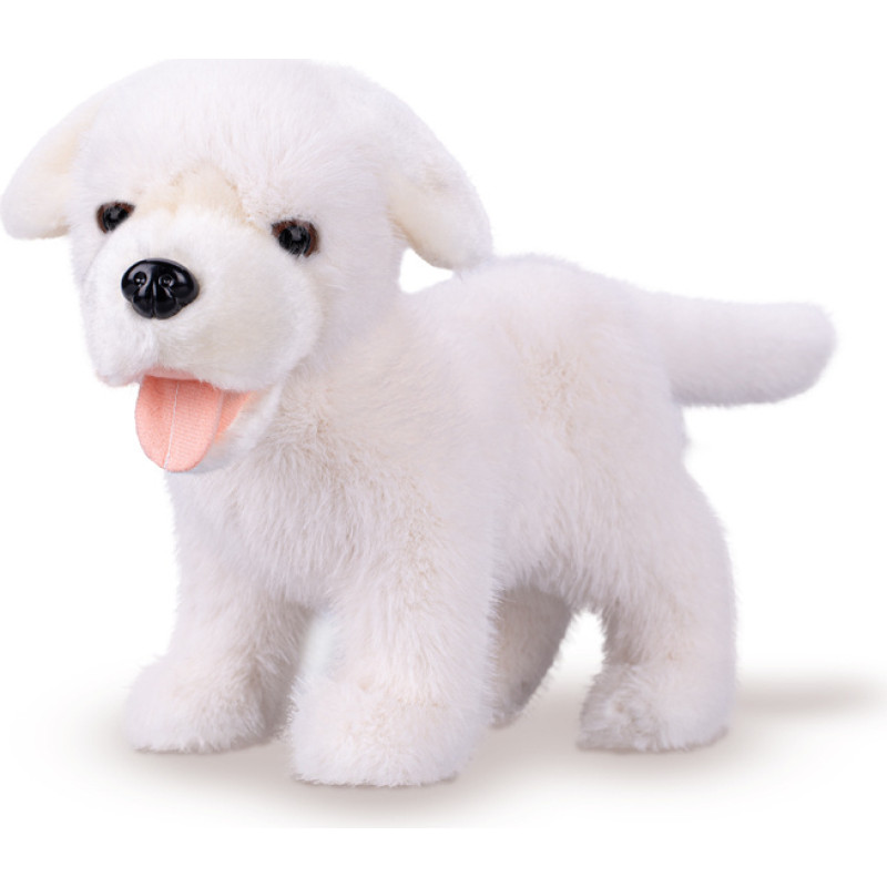 HIPO pehme mänguasi – 04569 – koer – labrador – valge – suurus: 23 cm