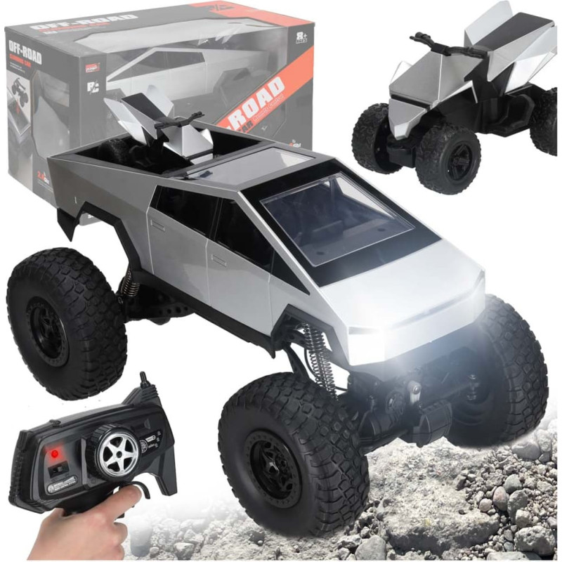 Pulditav pikap-tüüpi veoauto – ronimissõiduk, mõõtkavas 1:8, 2.4GHz