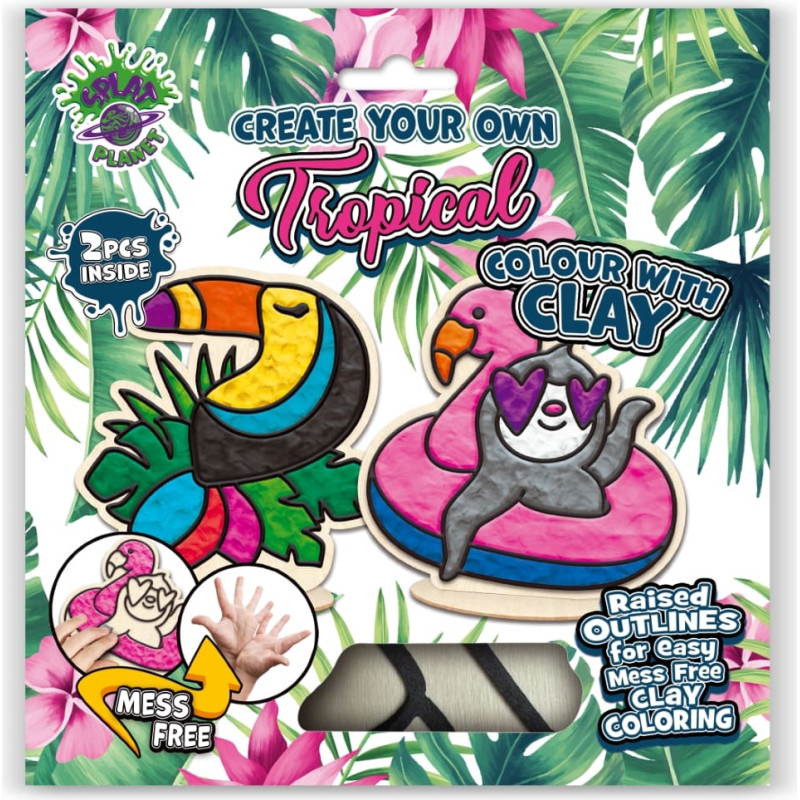 Splat Planet saviv&auml;rvimise komplekt, Troopika