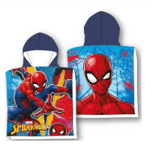 PONCHO 55X110cm SPIDERMAN SPI24-2019CG COTTON 320 gsm
