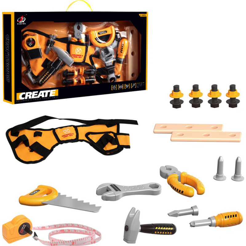 ZESTAW NARZĘDZI NA PASIE 20 ELEMENTÓW