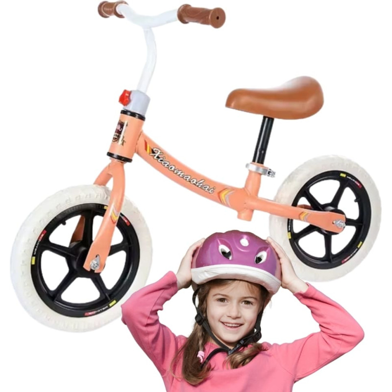 Woopie Rowerek Biegowych Dziecięcy Pomarańczowy &ndash; Lekki, Bezpieczny, Wytrzymały