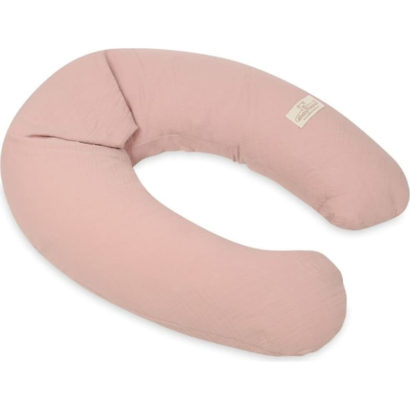 Babymatex Pillow to feeding  - TB0455/12 - RELAX MUSLIN - size 190 cm - PINK