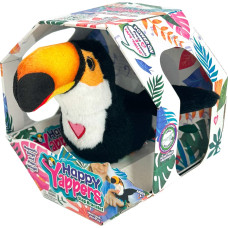 Happy Yappers interaktīvs plī&scaron;a putns Tukāns, 9591