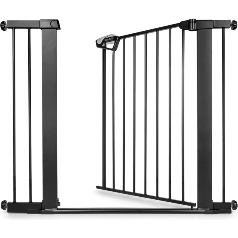 Milly Mally 6577 Bramka zabezpieczająca - barierka na schody z rozszerzeniem Guardy 104 Black
