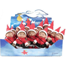 Magic Baby Doll in Christmas elf outfit, 18 cm