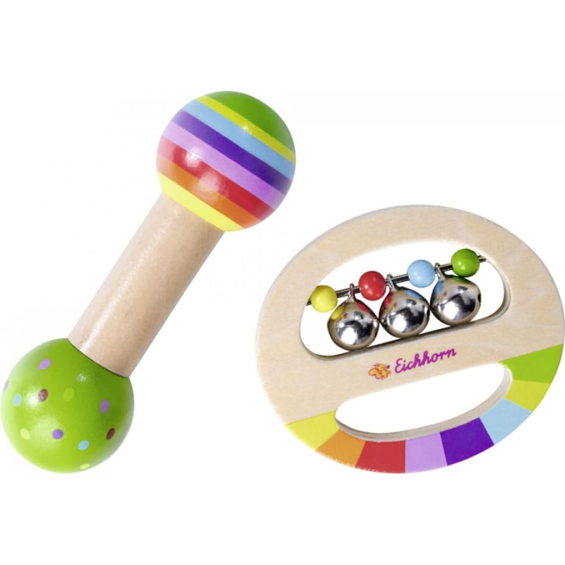 Eichhorn Wooden music set &ndash; rattle