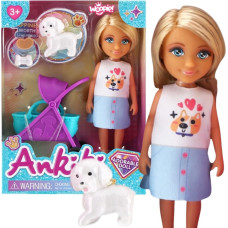 Woopie ROYAL Laleczka z Wózkiem i Pieskiem