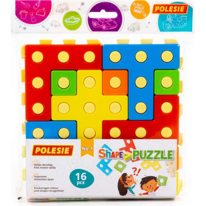 Polesie Educational toy Puzzle 16 pcs 93936