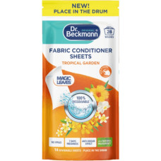 Dr.beckmann Auduma mīkstinātāja loksnes Magic Leaves Tropical Orchid 28 gab.