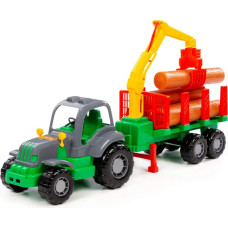 Polesie Tractor-log transporter 45041, in various colors