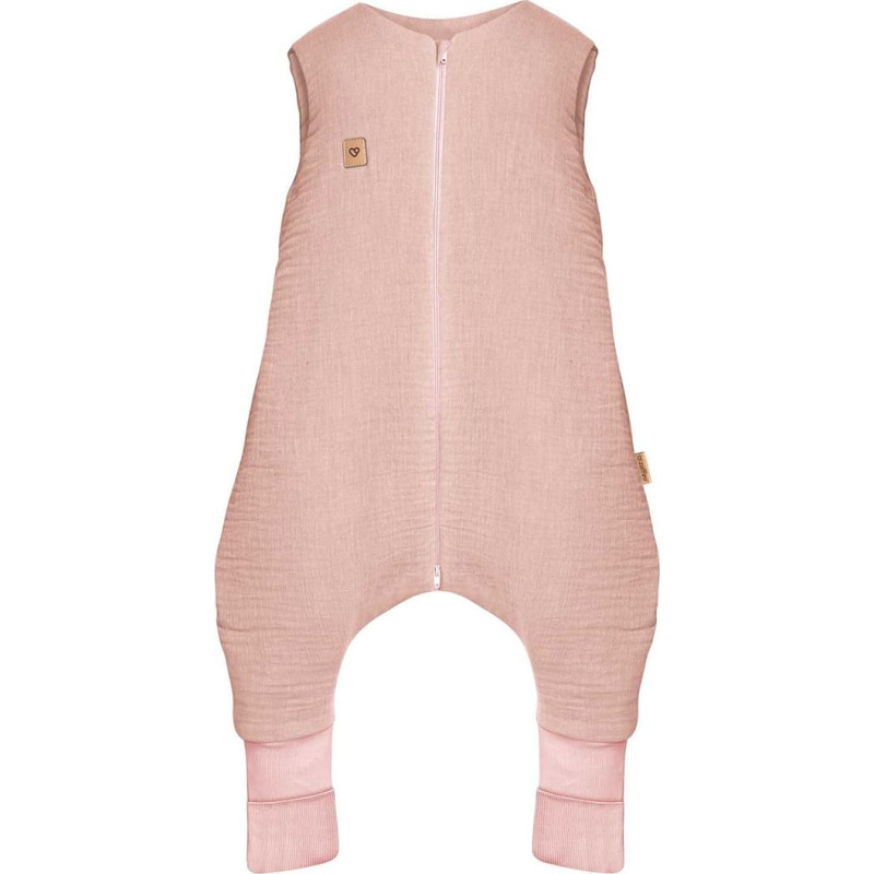 Sleeping bag with legs muslin 2,5 TOG Malaga 2-4y baby pink