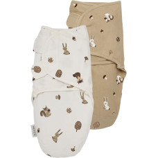 Meyco Baby Mayco Baby Forest Animals Sand Autiņ&scaron; ietī&scaron;anai 2gab 0-3m