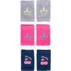 Yo Baby Ceļu aizsargi ar ABS SNA-0002 GIRL (1 pāris)