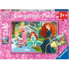 Ravensburger Puzzle 2x12 pcs Disney Princesses