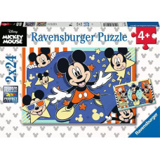 Ravensburger Puzzle 2x24 pcs Mickey Mouse