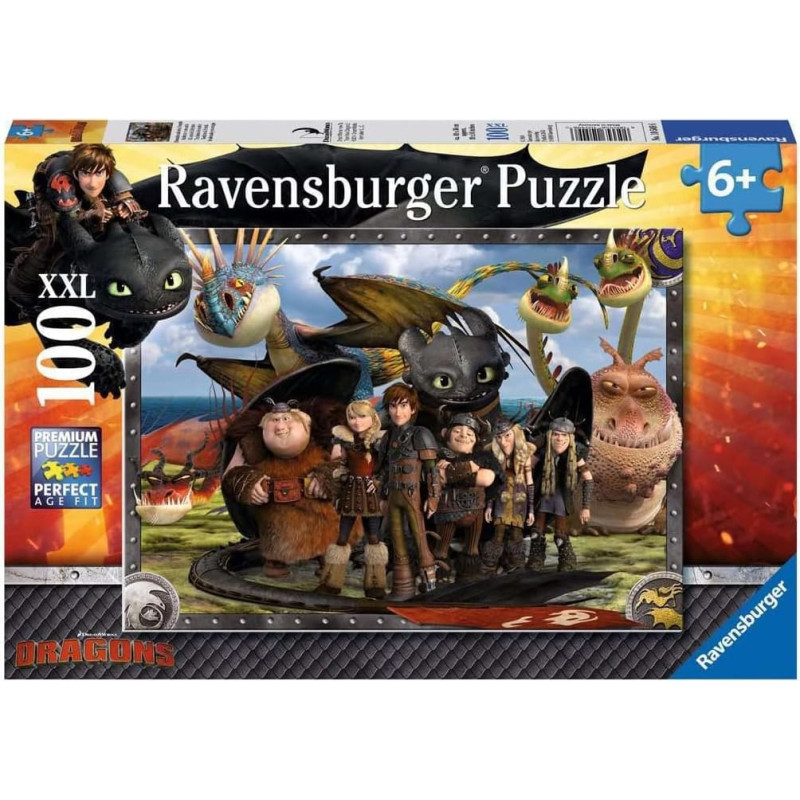 Ravensburger Puzzle 100 pcs Dragons