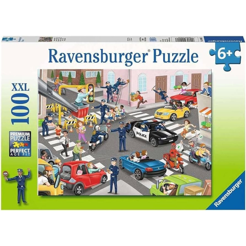 Ravensburger Puzzle 100 pcs Police on Patrol